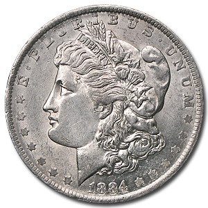 1884-O Morgan Dollar AU 1884-O Morgan Dollar AU